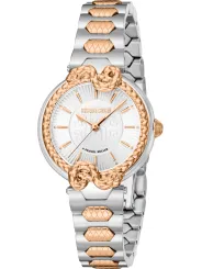 Goldene Damen-Automatikuhr Roberto Cavalli