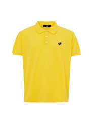 Polo Shirt Radiant Yellow Cotton Polo For Men 620,00 € 8058049800619 | Planet-Deluxe