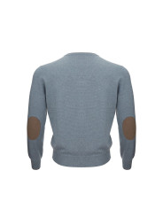 Sweaters Elegant Cashmere Sweater in Chic Gray 780,00 € 7333413000484 | Planet-Deluxe