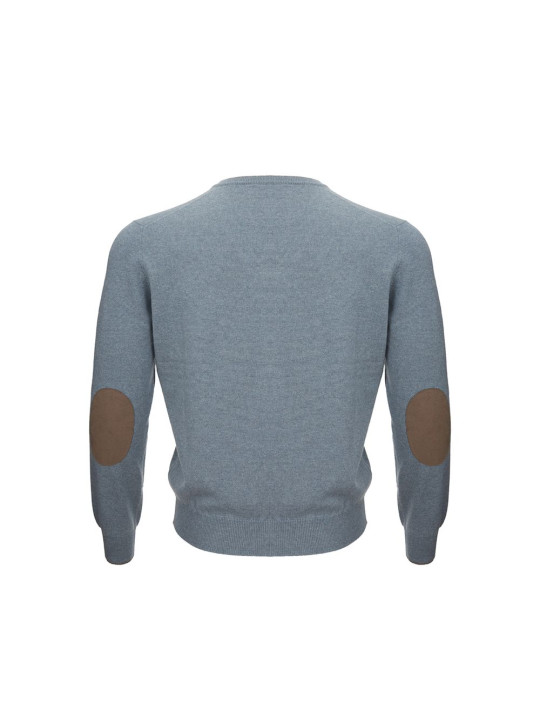 Sweaters Elegant Cashmere Sweater in Chic Gray 780,00 € 7333413000484 | Planet-Deluxe