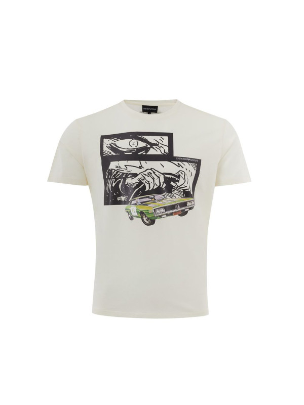 T-Shirts Beige Cotton Classic Tee 380,00 € 8053632665439 | Planet-Deluxe