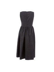 Dresses Elegant Black Polyethylene Dress 900,00 € 8053632665651 | Planet-Deluxe