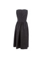 Dresses Elegant Black Polyethylene Dress 900,00 € 8053632665651 | Planet-Deluxe