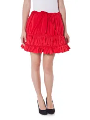 "DENNY ROSE Startseite im Sale | DENNY ROSE KURZER ROCK FRAU ROT online kaufen"|Planet-Deluxe