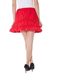 "DENNY ROSE Startseite im Sale | DENNY ROSE KURZER ROCK FRAU ROT online kaufen"|Planet-Deluxe