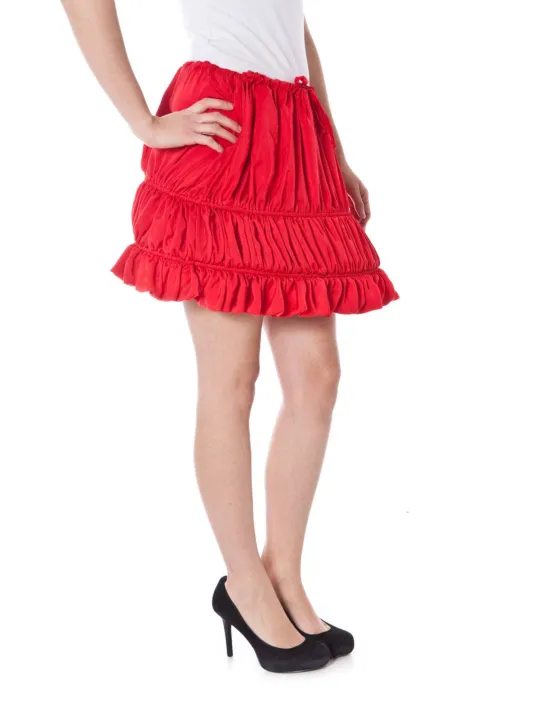 "DENNY ROSE Startseite im Sale | DENNY ROSE KURZER ROCK FRAU ROT online kaufen"|Planet-Deluxe