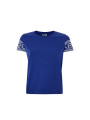 Tops & T-Shirts Chic Blue Cotton Tee for Stylish Comfort 240,00 € 8053632666108 | Planet-Deluxe