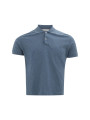 Polo Shirt Elegant Cotton Polo Shirt in Rich Blue 320,00 €  | Planet-Deluxe