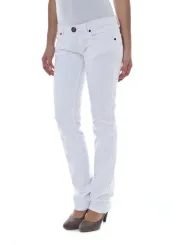 "PHARD Elegante 5-Pocket Hose Bianco - Stilvoll & Zeitlos"