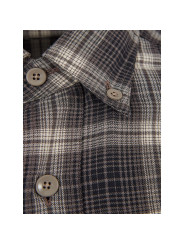 Shirts Elegant Gray Cotton Shirt for Men 980,00 €  | Planet-Deluxe