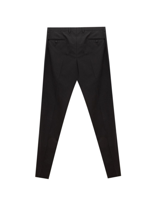 Jeans & Pants Sleek Black Wool Trousers for Men 1.590,00 €  | Planet-Deluxe