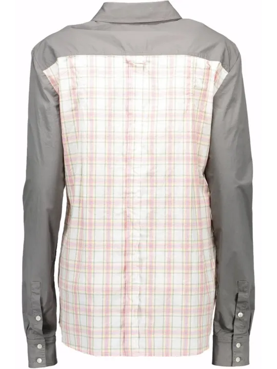 "JOHN GALLIANO Hemden im Sale | JOHN GALLIANO DAMEN-LANGARMSHIRT GRAU online kaufen"|Planet-Deluxe
