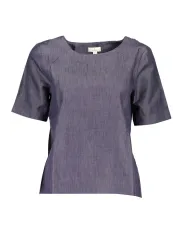 "Stylisches GANT Kurzarm T-Shirt Blau - Perfekt für den Sommer"