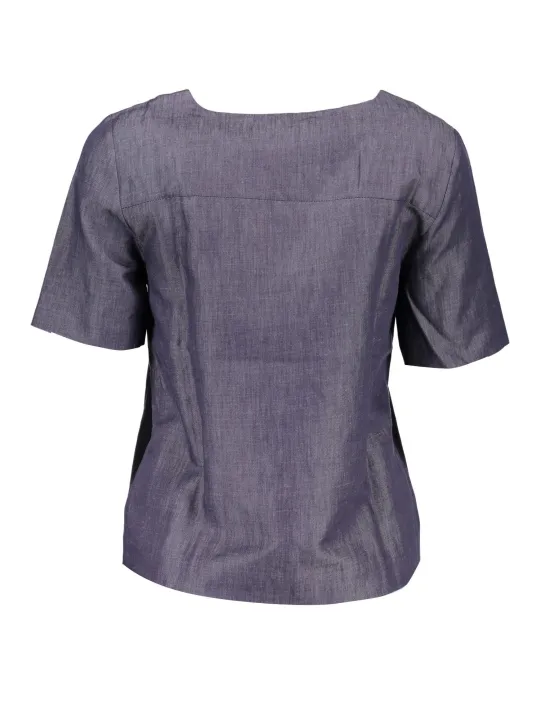 "Stylisches GANT Kurzarm T-Shirt Blau - Perfekt für den Sommer"