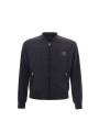 Jackets Elegant Black Polyamide Jacket 1.650,00 €  | Planet-Deluxe