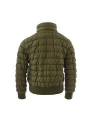 Jackets & Coats Elegant Green Polyamide Jacket 840,00 €  | Planet-Deluxe