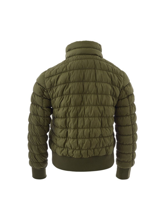 Jackets & Coats Elegant Green Polyamide Jacket 840,00 €  | Planet-Deluxe