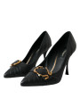 Pumps Black Devotion Leather Heels Pumps Shoes 2.190,00 € 8054319692823 | Planet-Deluxe