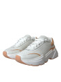 Sneakers White Peach DAYMASTER Leather Sneakers Shoes 1.740,00 € 8057155388820 | Planet-Deluxe