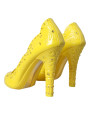 Pumps Yellow Crystal CINDERELLA Heels Pumps Shoes 2.590,00 € 8057001244089 | Planet-Deluxe