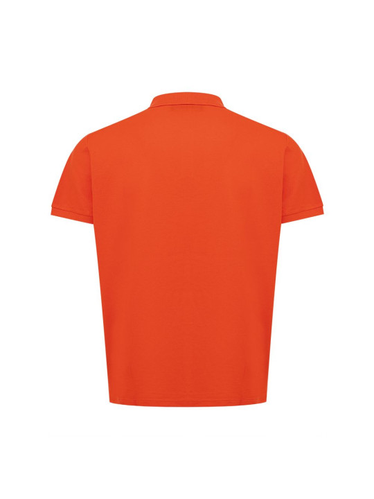 Polo Shirt Vibrant Orange Cotton Polo Shirt for Men 660,00 € 8052134564295 | Planet-Deluxe