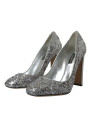 Pumps Silver Sequin Embellished Heels Pumps Shoes 2.220,00 € 8058696468330 | Planet-Deluxe