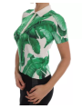 Tops & T-Shirts Green Banana Print Silk Polo T-shirt 1.780,00 € 8056305698154 | Planet-Deluxe