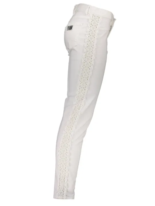 Just Cavalli Damen Skinny Jeans Weiß - Modisch & Elegant
