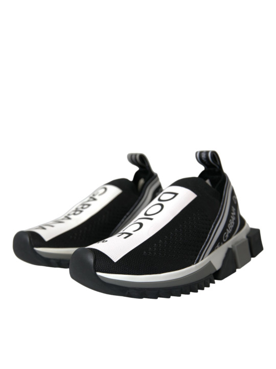 Sneakers Black White Slip On Sorrento Sneakers Shoes 1.400,00 € 8051124540714 | Planet-Deluxe
