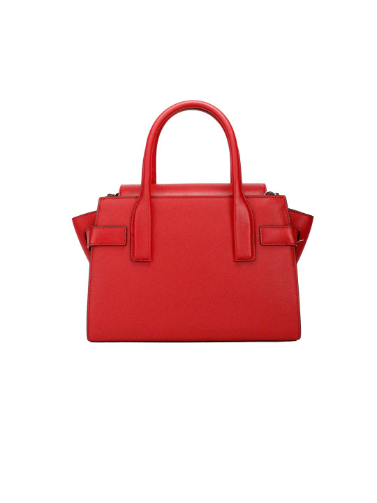 Satchel Bags Carmen Medium Bright Red Leather Satchel Bag Purse 560,00 € 0196237290014 | Planet-Deluxe