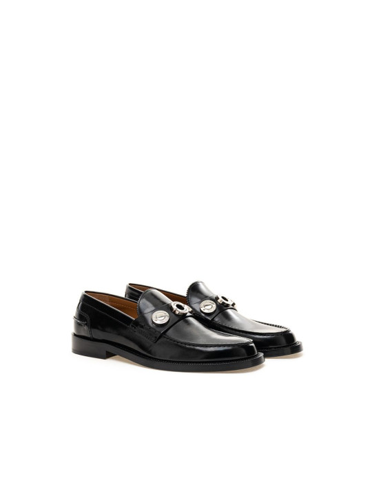 Flat Shoes Elegant Leather Flat Shoes in Timeless Black 1.340,00 €  | Planet-Deluxe