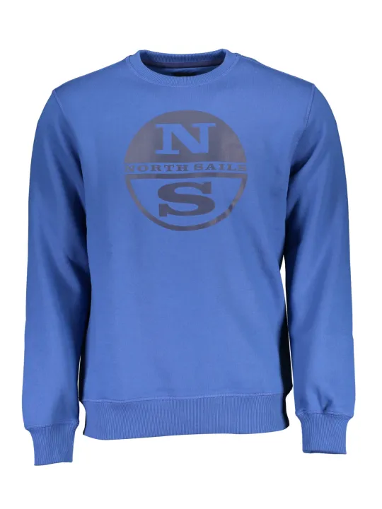 "North Sails Startseite im Sale | NORTH SAILS SWEATSHIRT OHNE REISSVERSCHLUSS HERREN BLAU online kaufen"|Planet-Deluxe