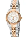 Goldene Roberto Cavalli Damenuhr Gelb
