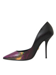 Pumps Multicolor Exotic Leather Heels Pumps Shoes 2.590,00 € 8057155669981 | Planet-Deluxe