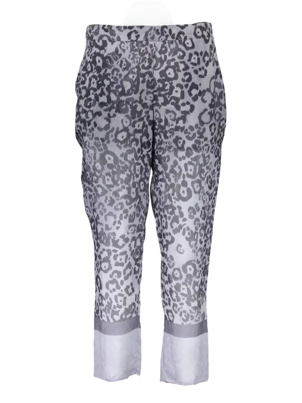Liu Jo Leopardenhose Schwarz-Grau - Bequem & Stilvoll Liu Jo Leopardenhose Schwarz-Grau - Bequem & Stilvoll