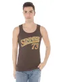 "ZUELEMENTS T-Shirts im Sale | ZUELEMENTS Wilder Marrone Tanktop Herren online kaufen"|Planet-Deluxe