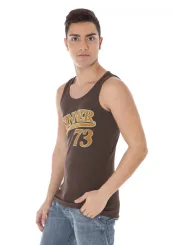 "ZUELEMENTS T-Shirts im Sale | ZUELEMENTS Wilder Marrone Tanktop Herren online kaufen"|Planet-Deluxe