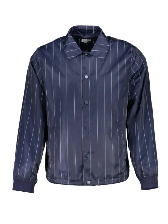 GANT Blaue Sportjacke: Stilvoll mit Druckknöpfen & Taschen