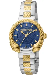Goldene Roberto Cavalli Damenuhr Gelb