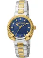 Goldene Roberto Cavalli Damenuhr Gelb