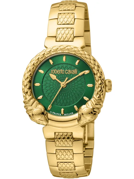 Goldene Roberto Cavalli Franck Muller Uhr