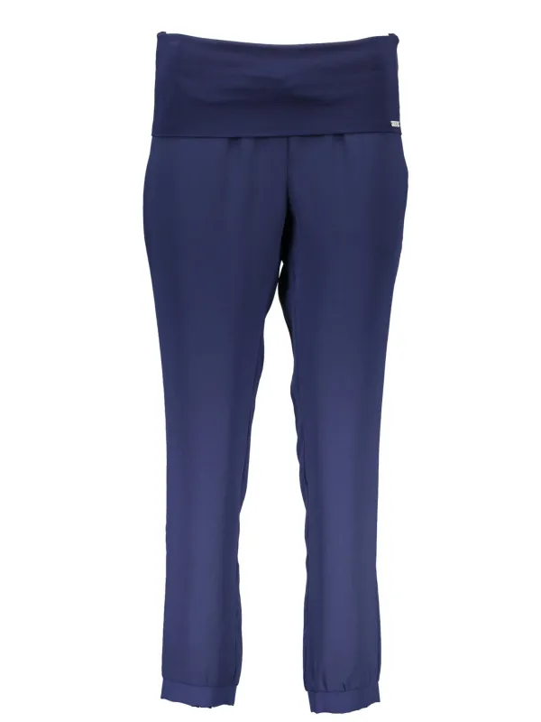Liu Jo Dunkelblau Active Crop Leggings – Bequeme Sporthose Liu Jo Dunkelblau Active Crop Leggings – Bequeme Sporthose