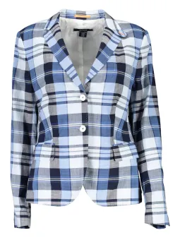 GANT Klassikjacke Azurblau - Stil & Komfort vereint