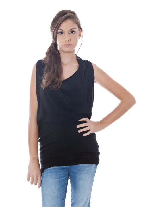 "PHARD Startseite im Sale | SCHWARZER BLUSH-PULLOVER FÜR DAMEN online kaufen"|Planet-Deluxe