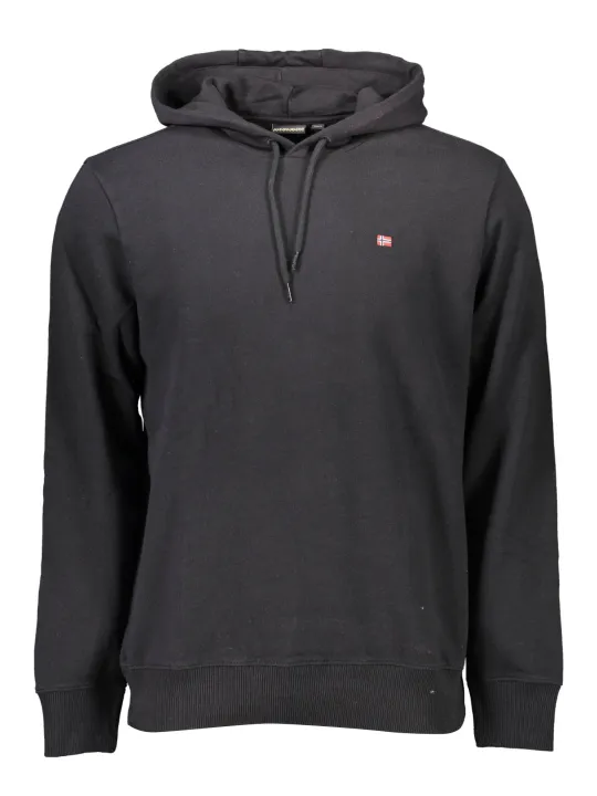 "Napapijri Startseite im Sale | NAPAPIJRI SWEATSHIRT OHNE REISSVERSCHLUSS MANN SCHWARZ online kaufen"|Planet-Deluxe