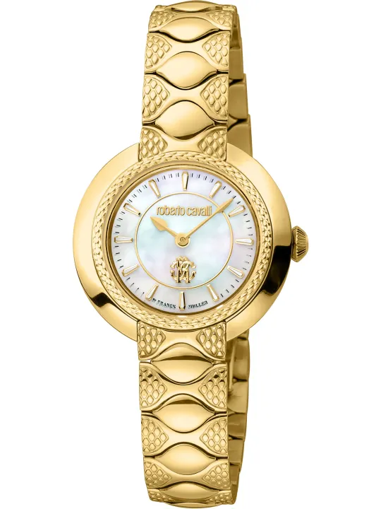Goldene Damenarmbanduhr Roberto Cavalli Franck Muller
