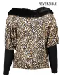 "BLUGIRL Blusen im Sale | BLUGIRL SCHWARZER FRAUEN-PULLOVER online kaufen"|Planet-Deluxe