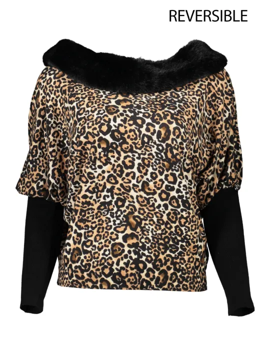 "BLUGIRL Blusen im Sale | BLUGIRL SCHWARZER FRAUEN-PULLOVER online kaufen"|Planet-Deluxe