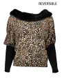 "BLUGIRL Blusen im Sale | BLUGIRL SCHWARZER FRAUEN-PULLOVER online kaufen"|Planet-Deluxe