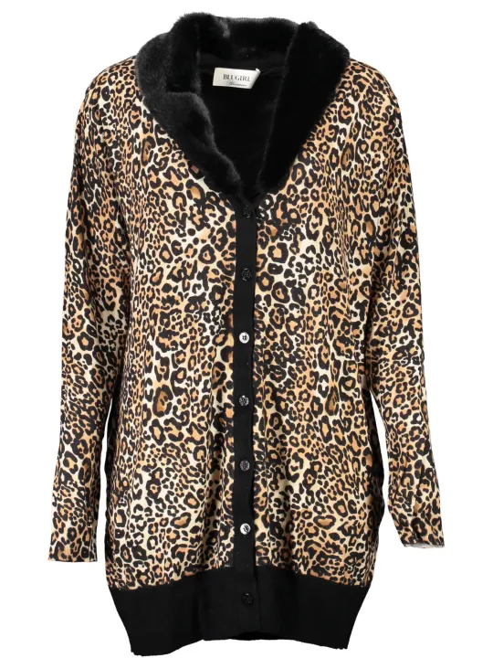 "BLUGIRL Startseite im Sale | BLUGIRL CARDIGAN FRAU SCHWARZ online kaufen"|Planet-Deluxe